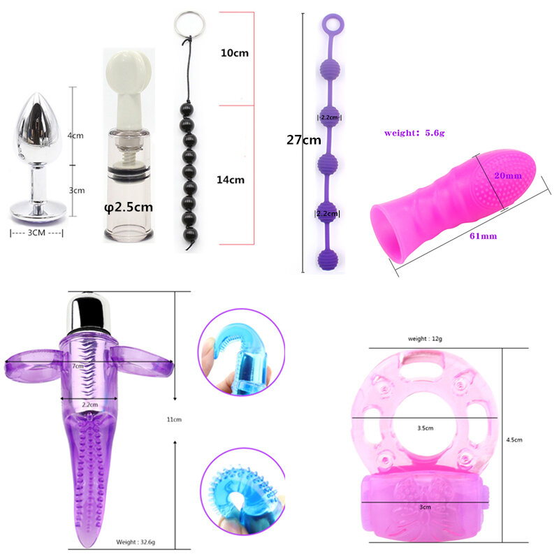 Adult Sex Products SM bdsm Men and Women Flirt Bondage Set Anal Plug Vibrator Erotic Sex Toy Intimate Goods Sex Toys for Women