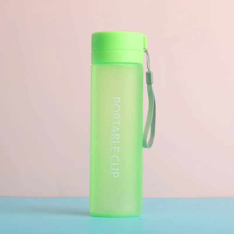 Новая прямая матовая пластиковая чашка USSC, подарок для студентов и пар, чашка для воды, необычная портативная пластиковая чашка, бутылка для...