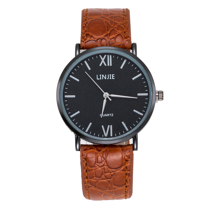Mode Paar Uhr Casual Lederband Armbanduhr Für Mann Frauen Uhren Einfache Klassische geliebten Handgelenk Uhren Quarz relogio