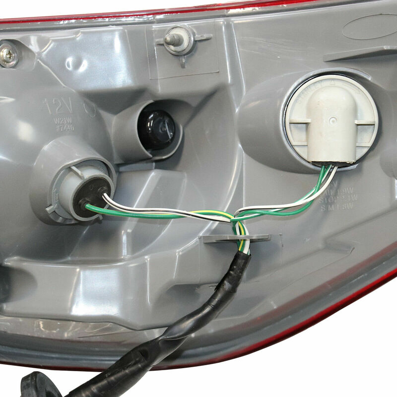左運転席側テールライトリア外ランプのための2014 2015 2016 2017インフィニティQ50 Q50s