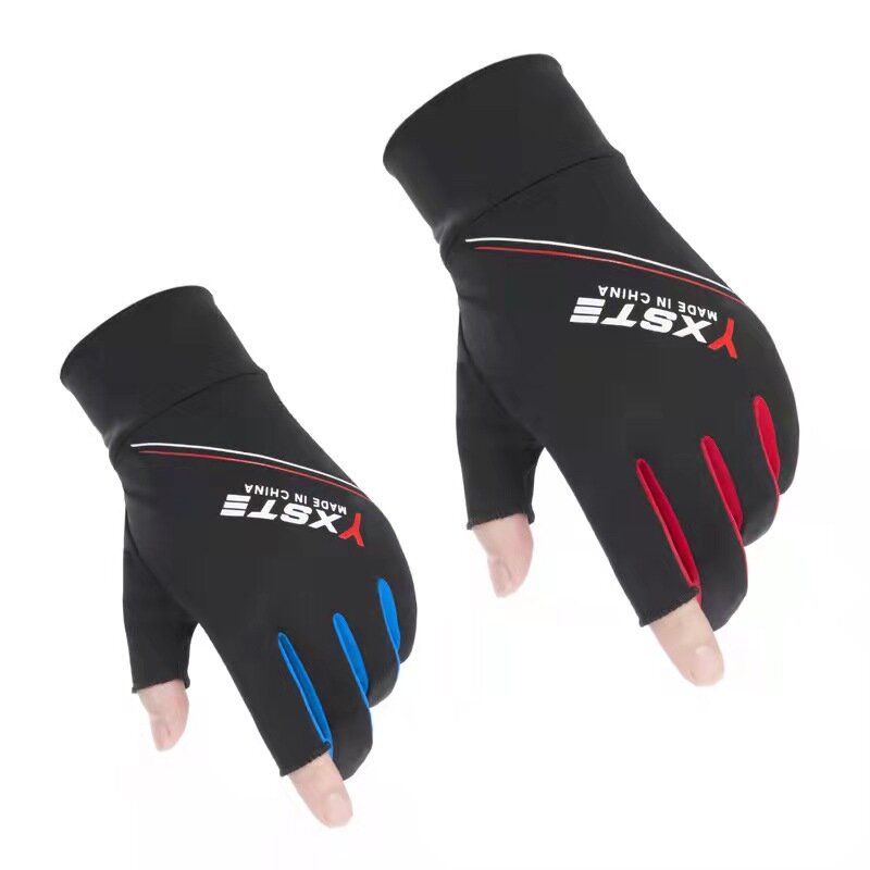 Frauen Und Männer Handschuhe Angeln Finger Handschuhe Elastische, Atmungsaktiv, Nicht-Slip, Komfortable Outdoor-Sport Radfahren Handschuhe