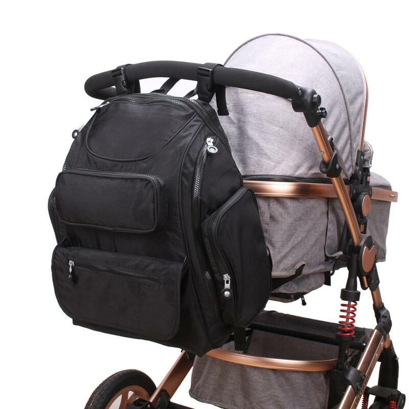Большая сумка для подгузников для мам, рюкзак для детской коляски, органайзер для мам, сумки для смены пеленок для мам, дорожная сумка для мл...