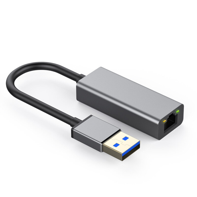 Adaptador Ethernet USB 3,0 USB 2,0 tarjeta de red a RJ45 Lan de Windows para Windows 10 PC portátil Xiaomi Mi Recuadro 3 S Nintend interruptor de Ethernet USB