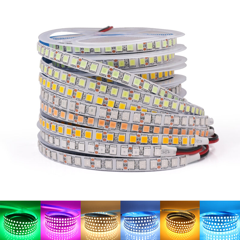 5M 5054 LED Streifen Licht 12V Flexible LED-Band band 120Leds/m Diode Band Wasserdichte Streifen licht für Haus Urlaub Dekoration
