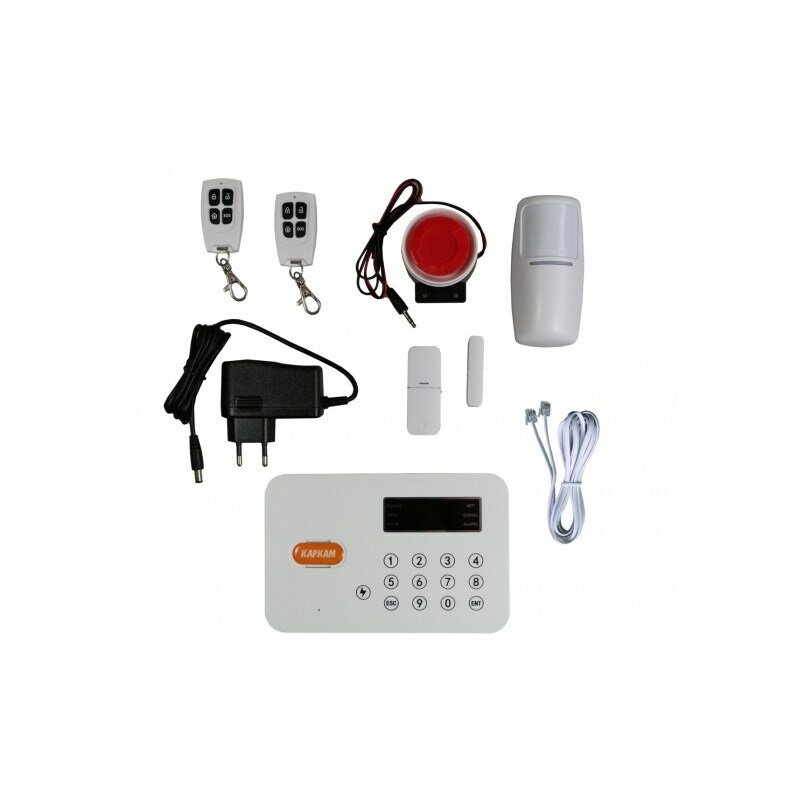 Bezprzewodowy Alarm carcam т-220 do ogrodu, domu, mieszkania i garażu