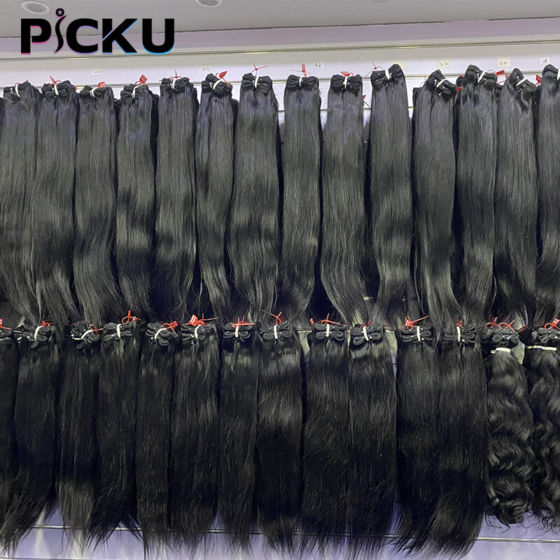 30 32 pollici fasci di capelli peruviani fasci di tessuto di capelli umani lisci estensione dei capelli di Remy economici 3 4 10 pezzi fasci all'ingrosso