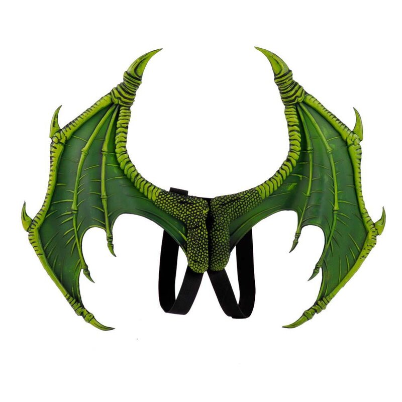 Halloween mardi gras carnaval crianças vestir-se brinquedo cosplay asas de dragão maquiagem adereços