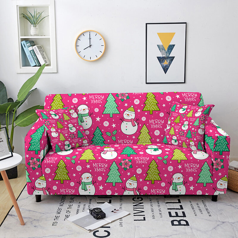 Natal capa de sofá slipcover sofá de canto capa de sofá secional estiramento elástico capa para sala estar sofá protetor