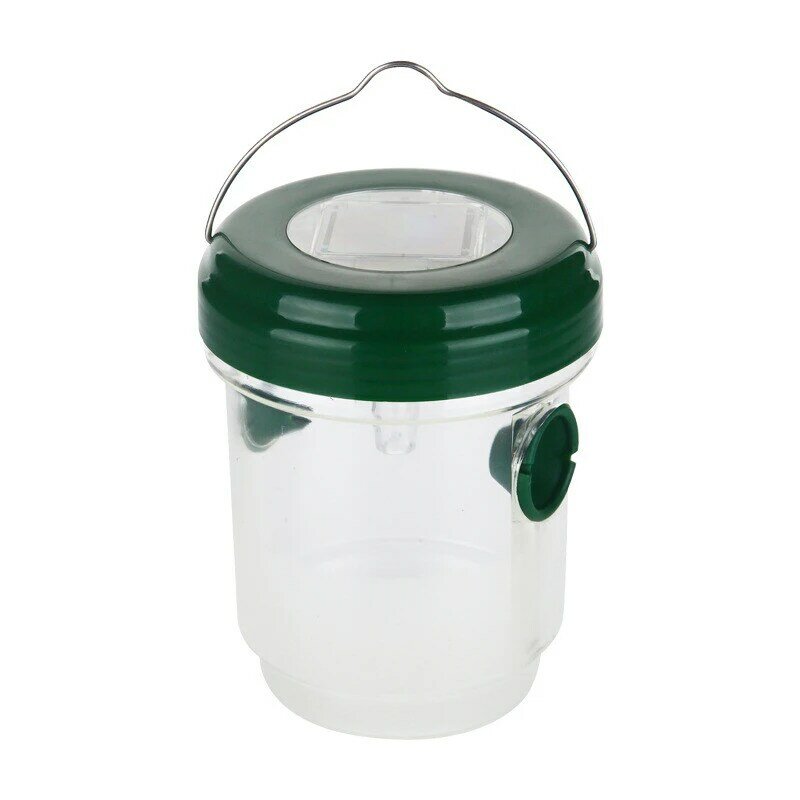 1 Pcs Plastic Insect Catcher Outdoor LED Solar Powered Fly Trap In Tree Flying Bee Hornet Trap Catcher Insect Mosquito Killer