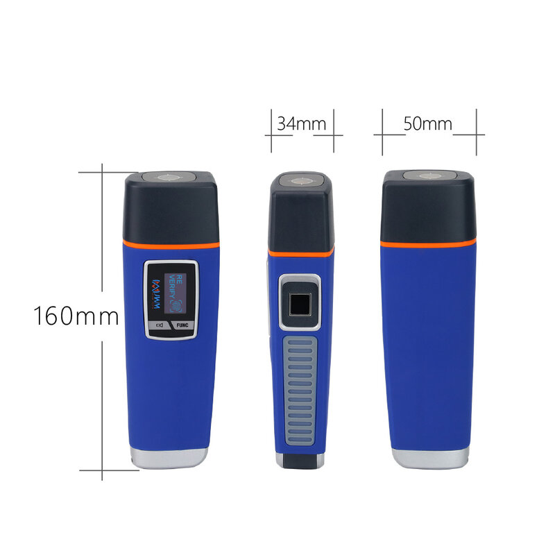 JWM-عصا أمان RFID مقاومة للماء IP67 ، برنامج مجاني ، بصمة الإصبع ، 125 كيلو هرتز ، مع موجه صوت ، 5 حواجز ، 2 بطاقة الموظفين