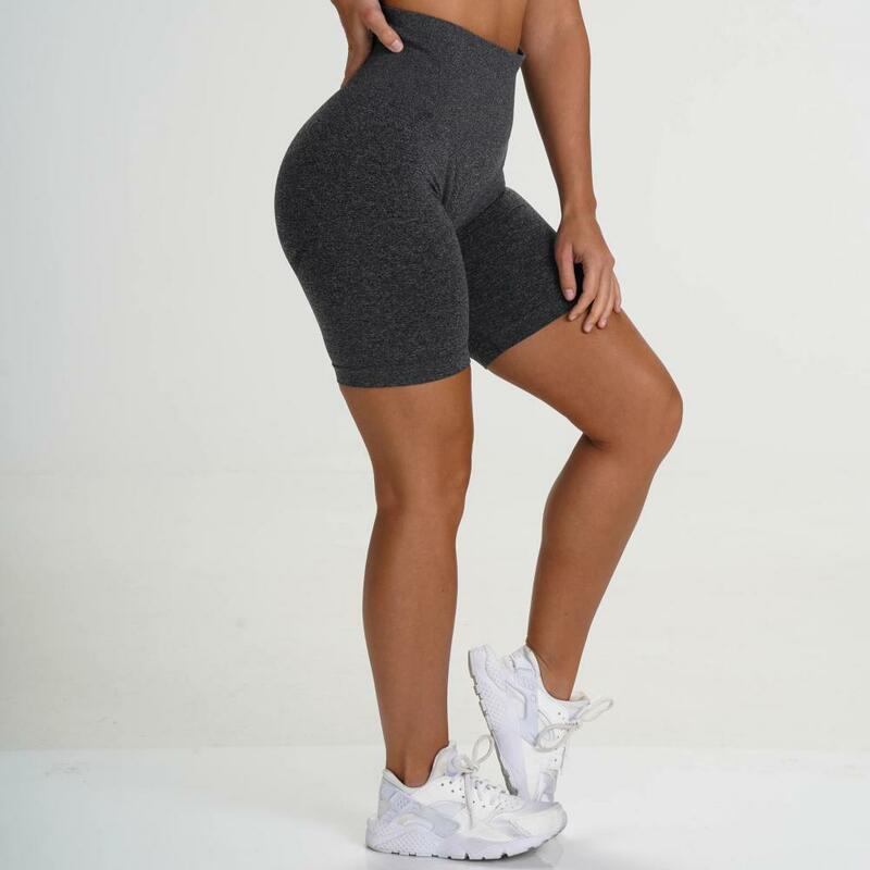 Pantalones cortos de Yoga sin costuras para mujer, mallas deportivas Push Up para Fitness, Sexy, Leggings de cintura alta, ropa deportiva
