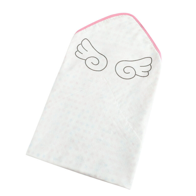 Одеяло для новорожденного младенца мягкое, пеленка для младенца, спальный мешок с капюшоном, банный халат для новорожденных