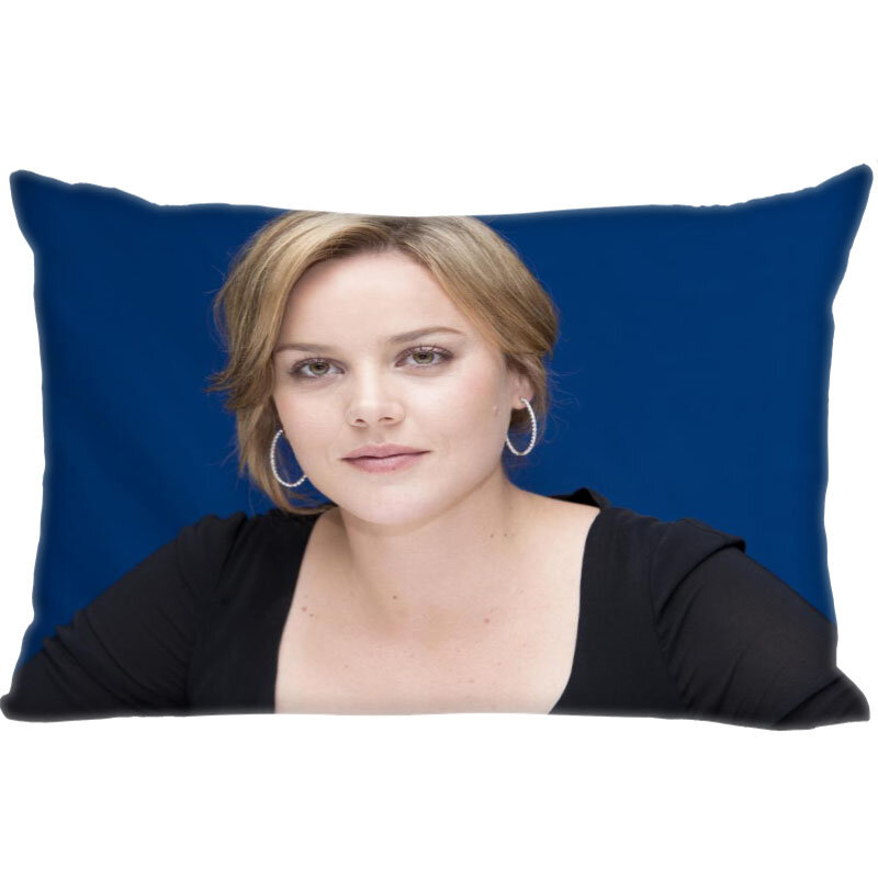 Hot Sale Custom Actor Abbie Cornish Slips Rectangle Pillow Covers Bedding Comfortable Cushion/High Quality Pillow Cases 45X35cm