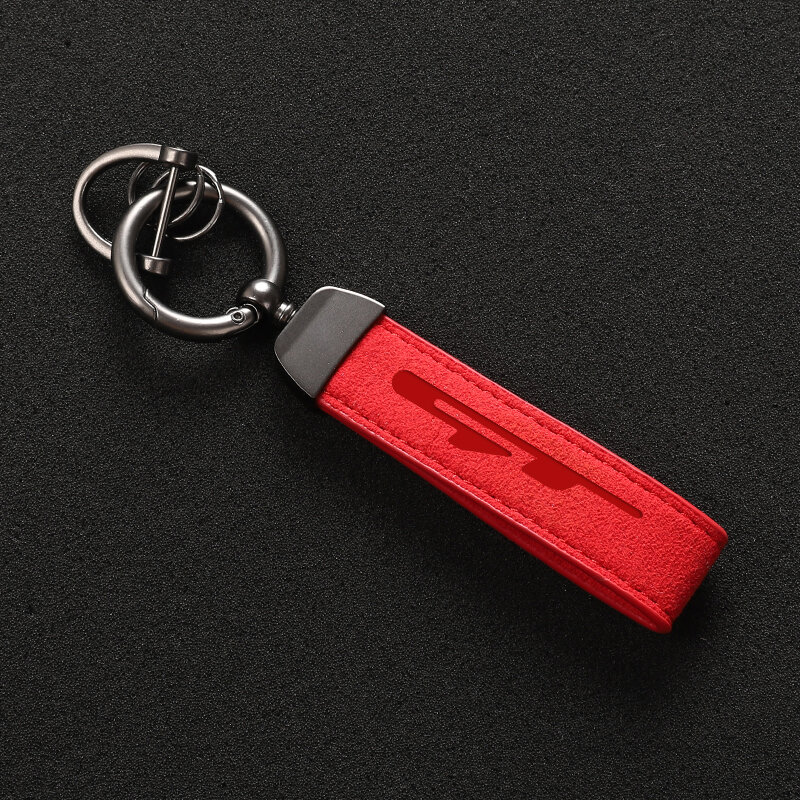 Mode Wildleder Keychain Exquisite Geschenk Schlüssel Ring Für Kia GT LINIE ELANTRA Sportage Stinger KX5 K3 K4 K5 Auto Schlüsselhalter