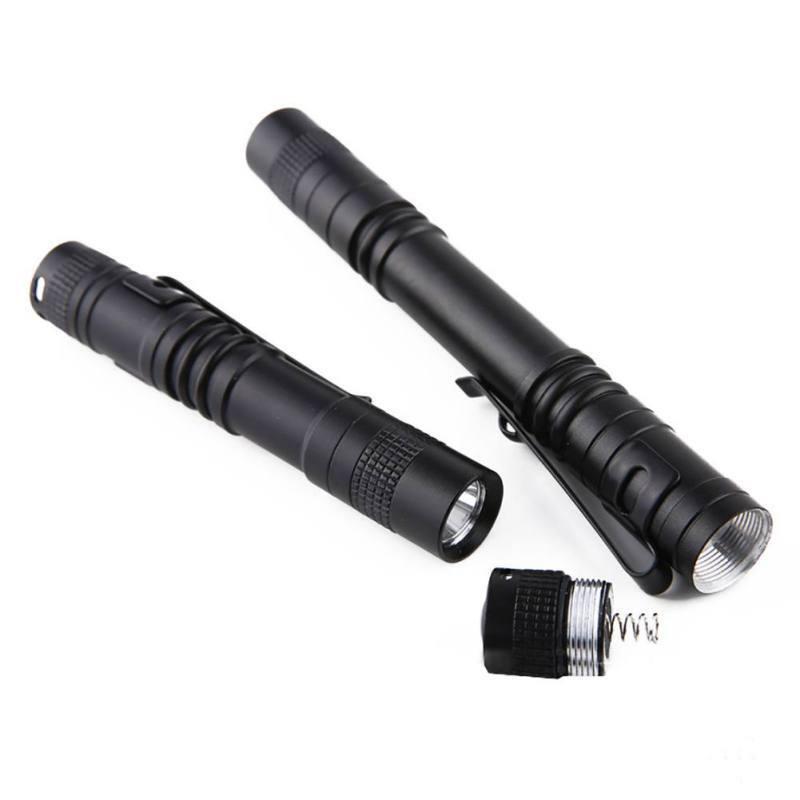 portable LED flashlight aluminum alloy LED mini XPE flashlight for outdoor camping walking car repair work using AAA batteries
