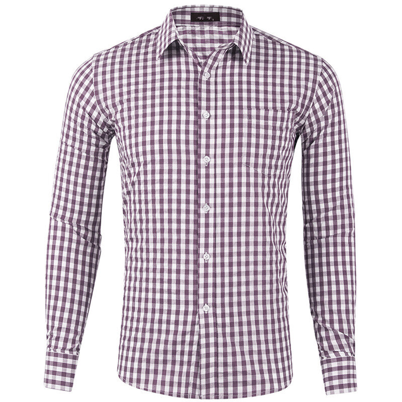Chemise à carreaux en coton pour homme, haut à manches longues, flanelle, à la mode, livraison directe, 100%