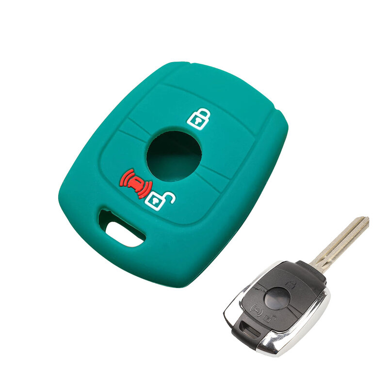 Защитный чехол для автомобильного ключа SSANGYONG ACTYON KYRON REXTON, 2 кнопки, с дистанционным управлением, силиконовый резиновый чехол