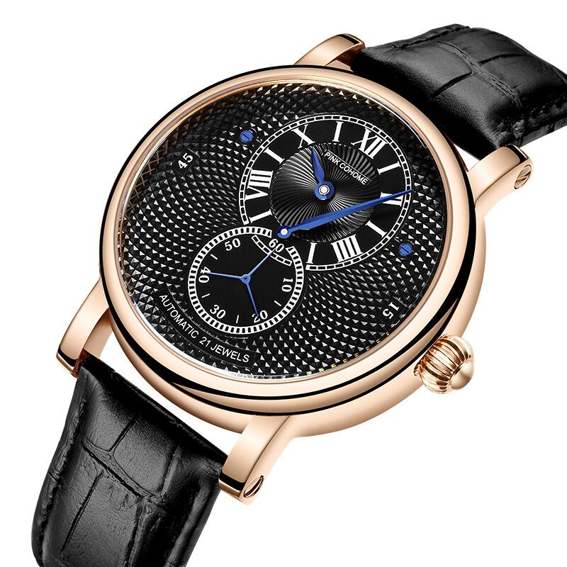 นาฬิกาอัตโนมัติ Chrono Swiss Design นาฬิกา G-SHOCK Uhr Mechanical ชายนาฬิกานาฬิกาข้อมือที่ไม่ซ้ำกัน Relojes Luxury Movement เยอรมนีย...