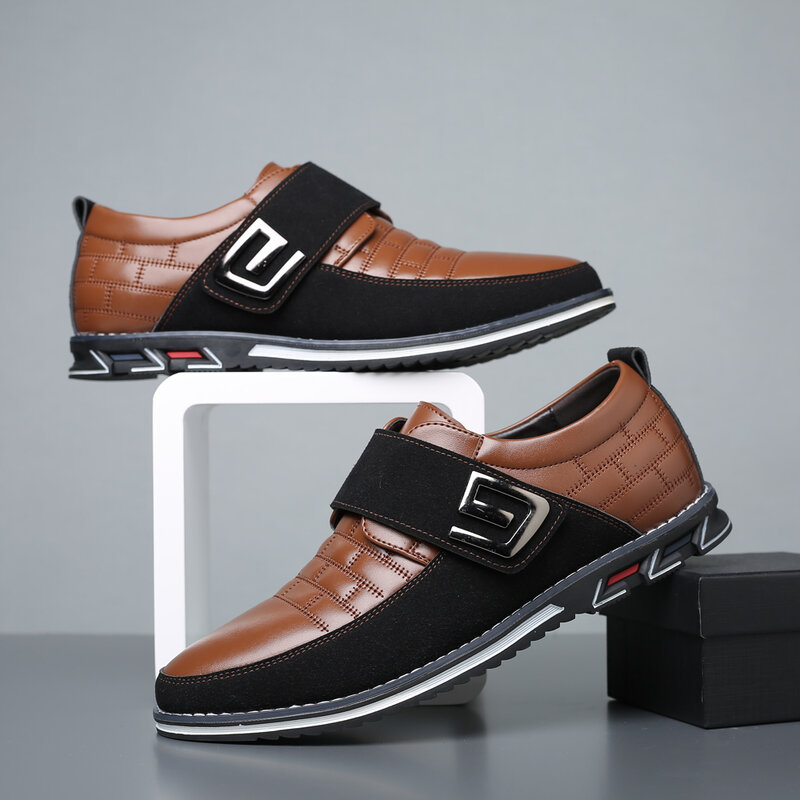 Zapatos informales transpirables para hombre, calzado masculino de gran calidad, color negro, a la moda, gran oferta