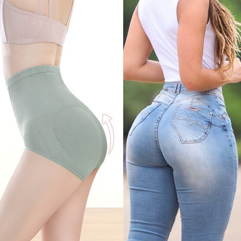 Verão shapewear mulheres cintura macia formador corpo shaper barriga respirável cueca bunda realçador fajas colombianas emagrecimento calças