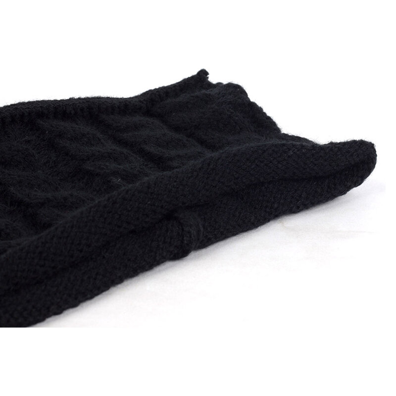 2 pçs diário bonito outono inverno bebê crianças quente fio de lã presente listrado roupa macia lenço chapéu conjunto unissex malha
