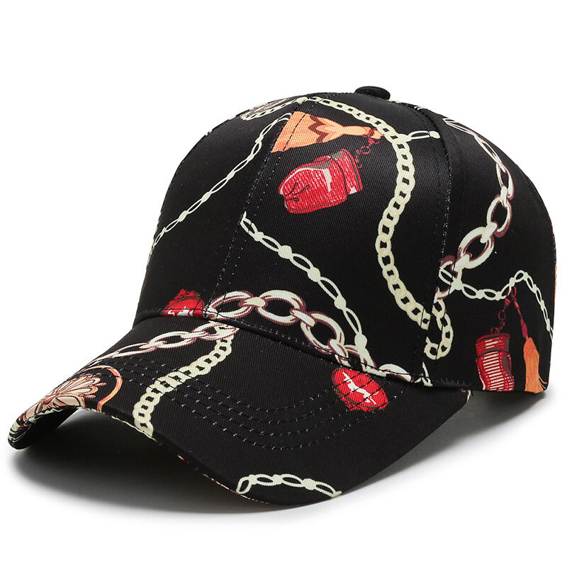طباعة حافة Snapback قبعة قبعة بيسبول شقة بيل قبعة كول الهيب هوب قبعة سائق الشاحنة الرجال النساء قابل للتعديل قبعة بيسبول s