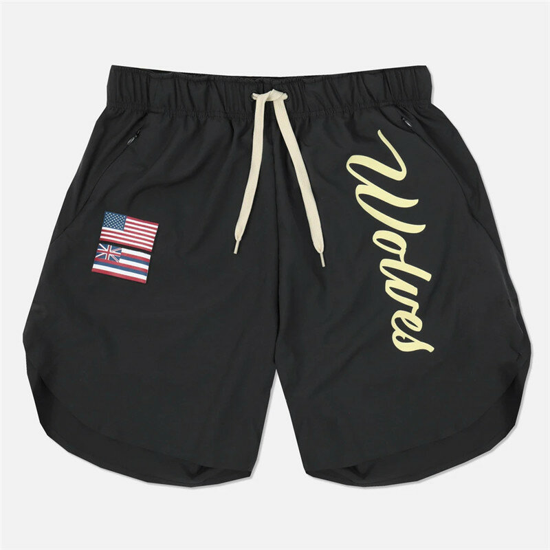 Lato w nowym stylu strój kąpielowy dla mężczyzn kąpielówki spodenki plażowe spodnie męskie do biegania sportowe spodenki surfingowe spodnie na co dzień