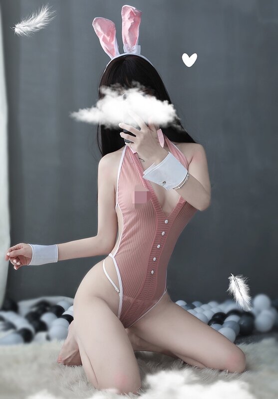 Pakaian Dalam Seksi Seragam Sekretaris Seksi Tempat Tidur Sesat Berkas Terbuka Hot Bunny Girl OL Gairah Setelan Super Show