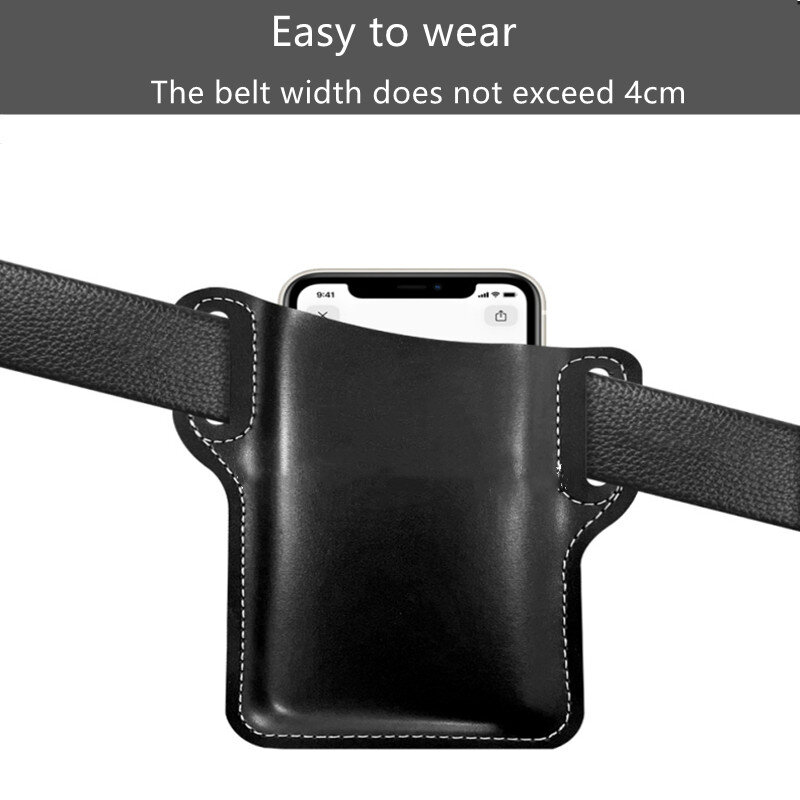 Outdoor Waist Pack Waterproof PU Leather Phone Bags Multifunctional Bum Bag Pouch Toolkit Women Handbags