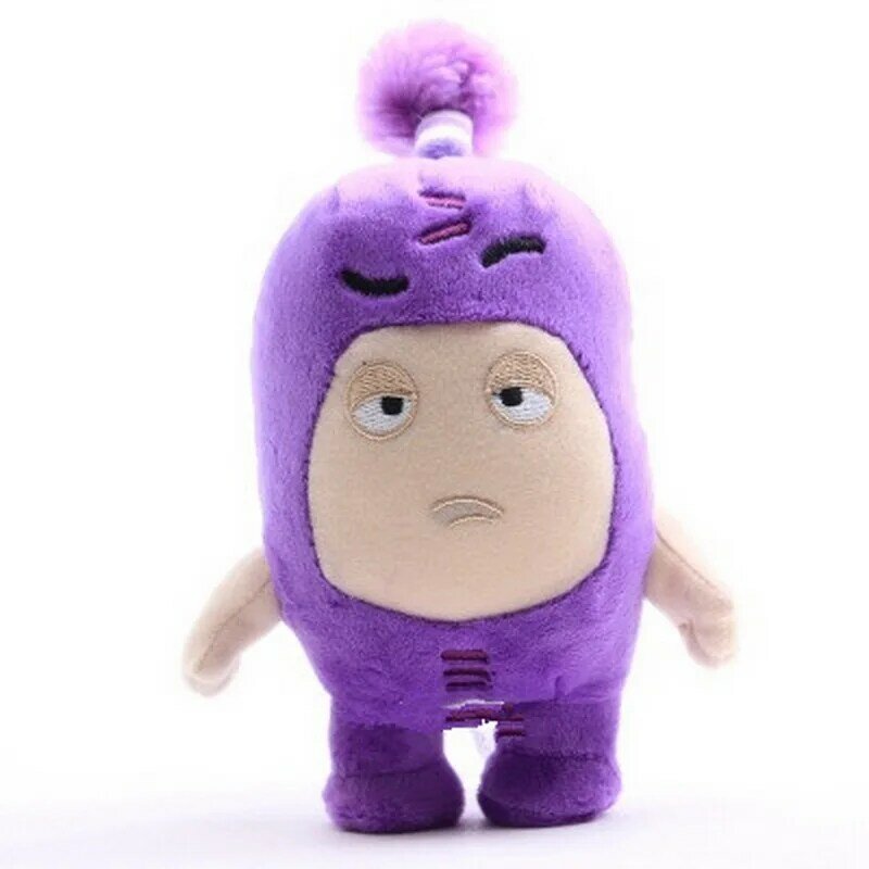 New Hot Sale 18cm Oddbods Cartoon Plush Toys Cute Soft Fuse Pogo Bubbles Slick Zeke Jeff Plush Doll Toys For Kids Christmas Gift