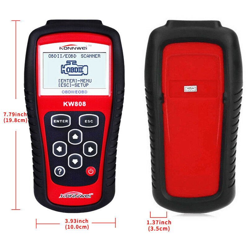OBD Car Scanner OBD2 Auto Automotive Diagnostic Scanner Tool Supports CAN J1850 Engine Fualt Code Reader