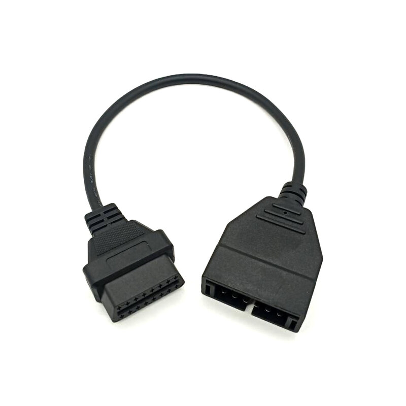 OBD OBD2 Connector Adapter For GM 12Pin to 16Pin Auto OBDII Diagnostic Cable