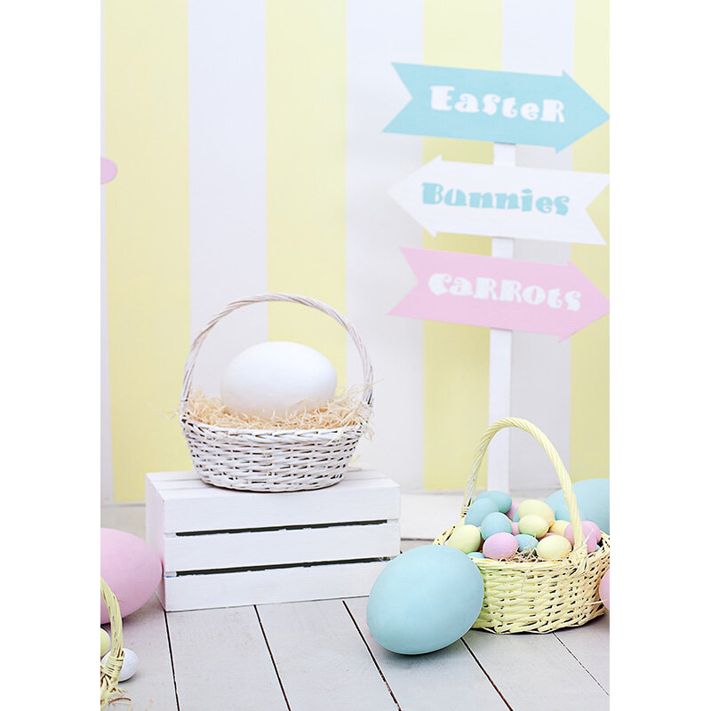 SHENGYONGBAO-fondos de fotografía de huevos de conejo y Pascua, accesorios de estudio fotográfico, flores de primavera para niños y bebés, 21430 CJ-02