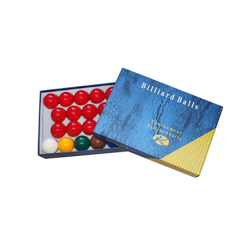 Balles de Snooker, billard, billard en cristal sont utilisés dans les compétitions de Cuppa