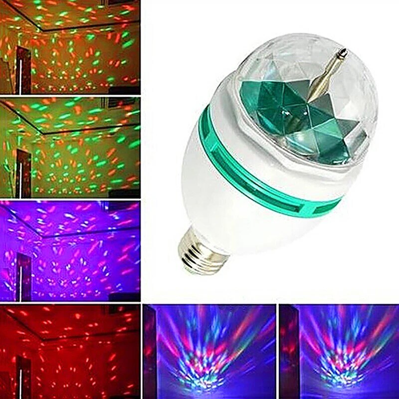 New LED Disco Stage Lights DJ Disco Ball Sound Activated Laser Projector Romantic Effect Lamp Light Music Christmas Party Light