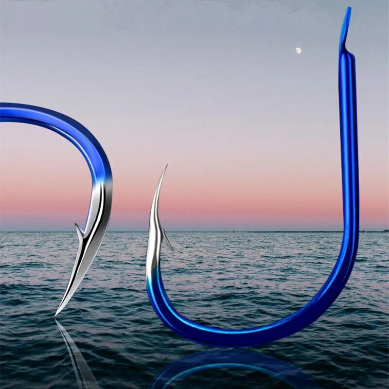 Fish hookNew-anzuelo triangular con púas, accesorios de pesca, gancho de alto carbono, soporte de pesca
