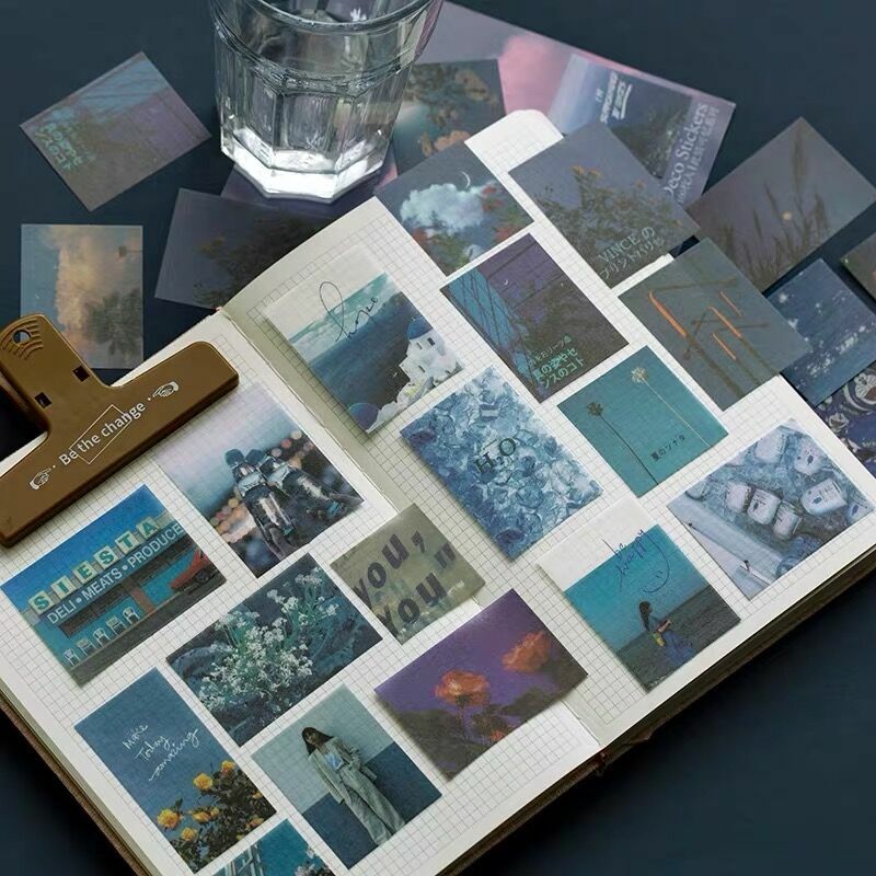 100pcs/pack Vintage Schmetterling Anlage INS Stil Aufkleber Paket DIY Tagebuch Kugel Journal Dekoration Aufkleber Album Scrapbooking