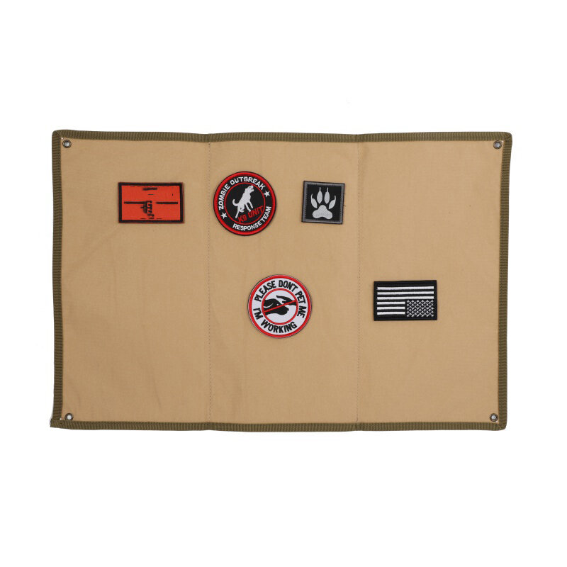 Emblema militar baord faça você mesmo quadro de exibição tático militar suporte de pano placa de suporte de livro pasta pad ao ar livre