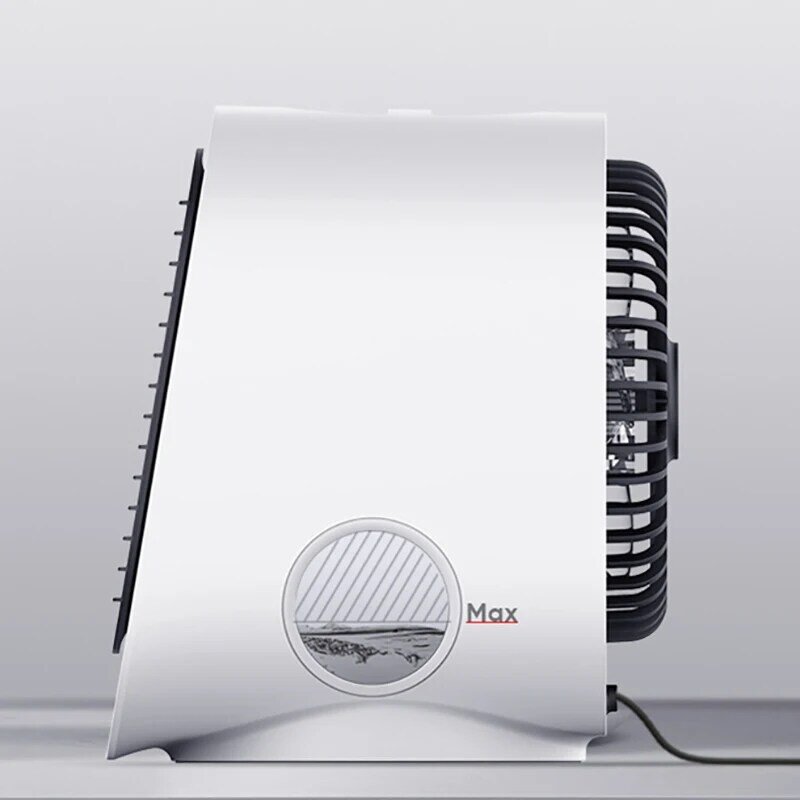 Novo ventilador refrigerador de ar mini desktop portátil condicionador de ar com luz da noite usb ventilador de refrigeração de água umidificador purificador para o verão