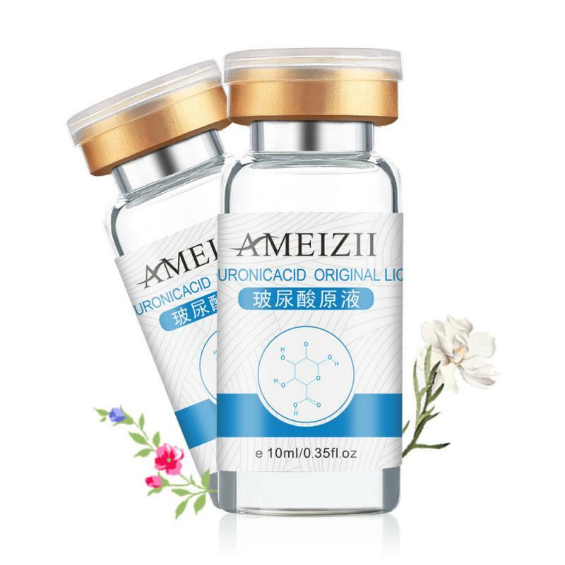 AMEIZII 10ml czysty kwas hialuronowy pielęgnacja skóry nawilżający wybielanie przeciwzmarszczkowy anti-aging twarzy Serum do twarzy pielęgnacja twarzy