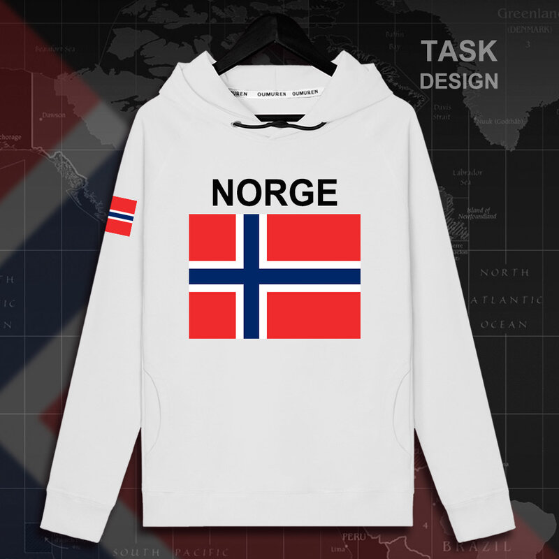 Norway Norge NOR Norwegian Nordmann NO mens hoodie pullovers hoodies men sweatshirt thin new streetwear clothing hip hop new 02