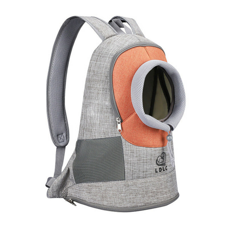 Mochila portátil y transpirable para mascotas, bolsa catiónica respetuosa con el medio ambiente, sin pecho, sj-1-QS-014