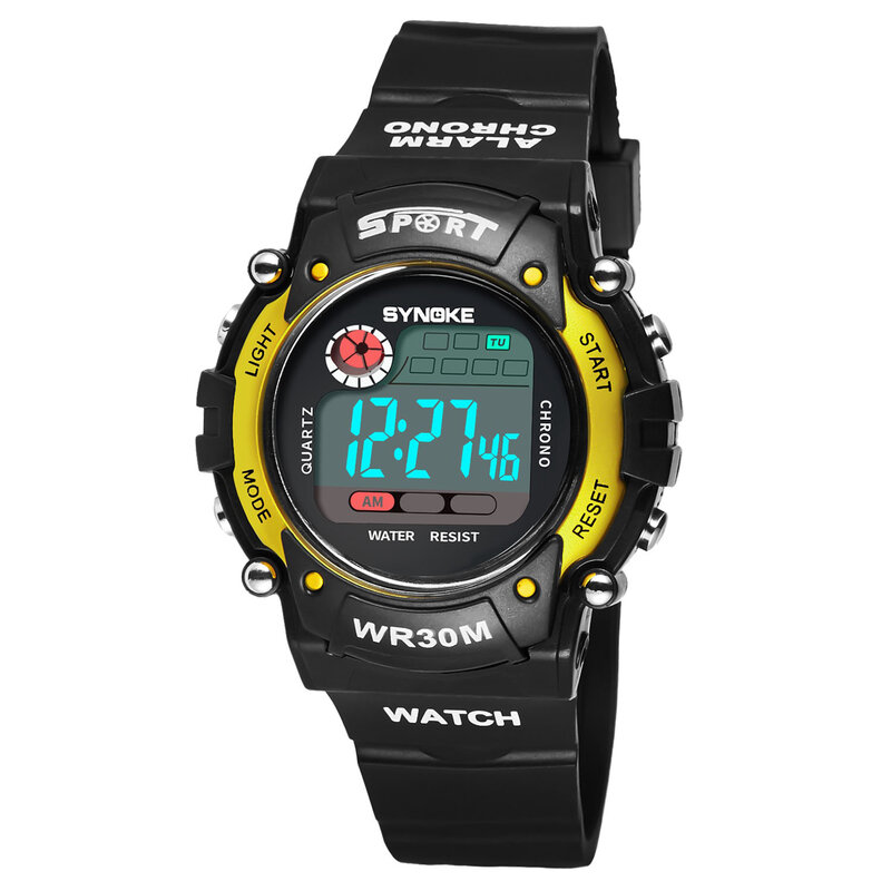 Children Digital Watches Waterproof Led Sport Watch For Kids Wristwatch Boys Girls Stopwatch Electronic Clock Gift Montre Enfant