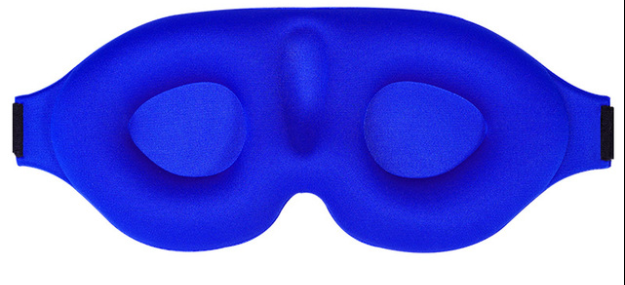 Maschera per gli occhi del sonno 3D copertura per ombra morbida riposo rilassamento benda per dormire viaggio portatile allevia l'affaticamento benda sull'occhio