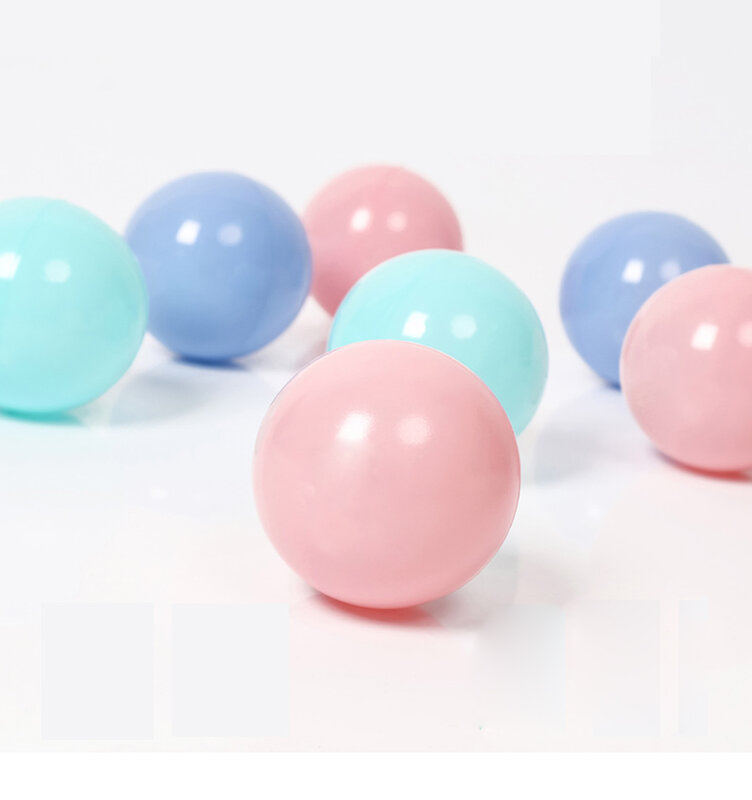 Bolas de plástico para bebês, bolas sortidas de plástico para crianças, multicoloridas com combinação de cores sortidas para piscina, brinquedos macios para presente, 100 peças