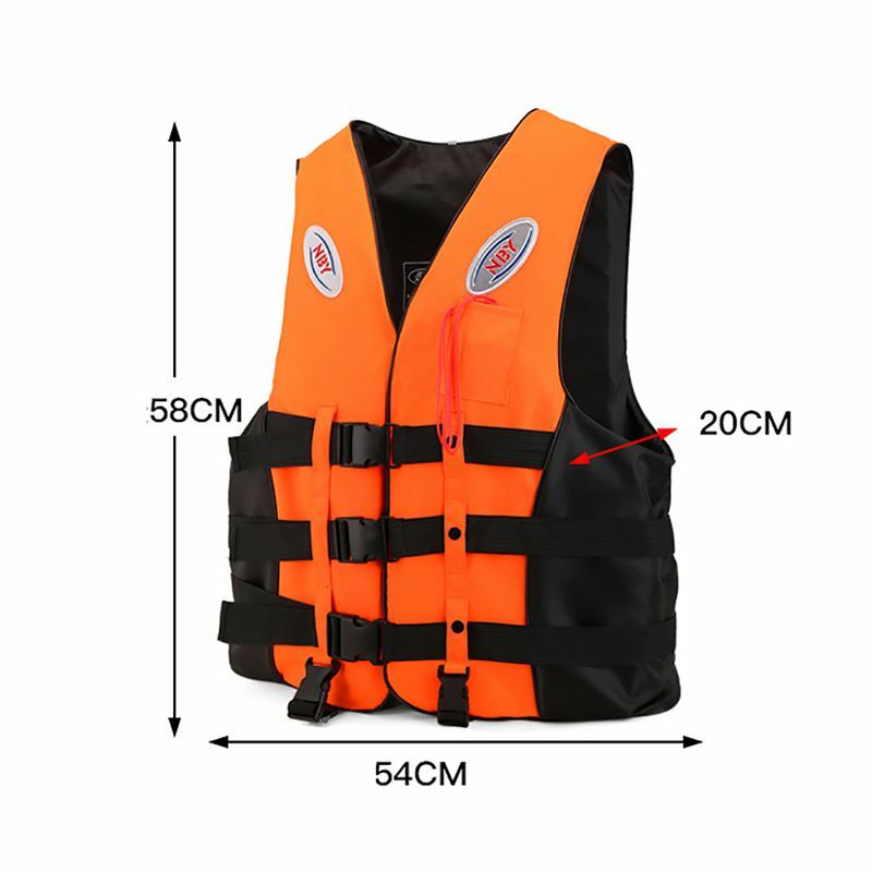 Boating Life Raft Vest Universal Driving Survival Suit Life Jacket for Adult Children with Pipe Swimming Trainning