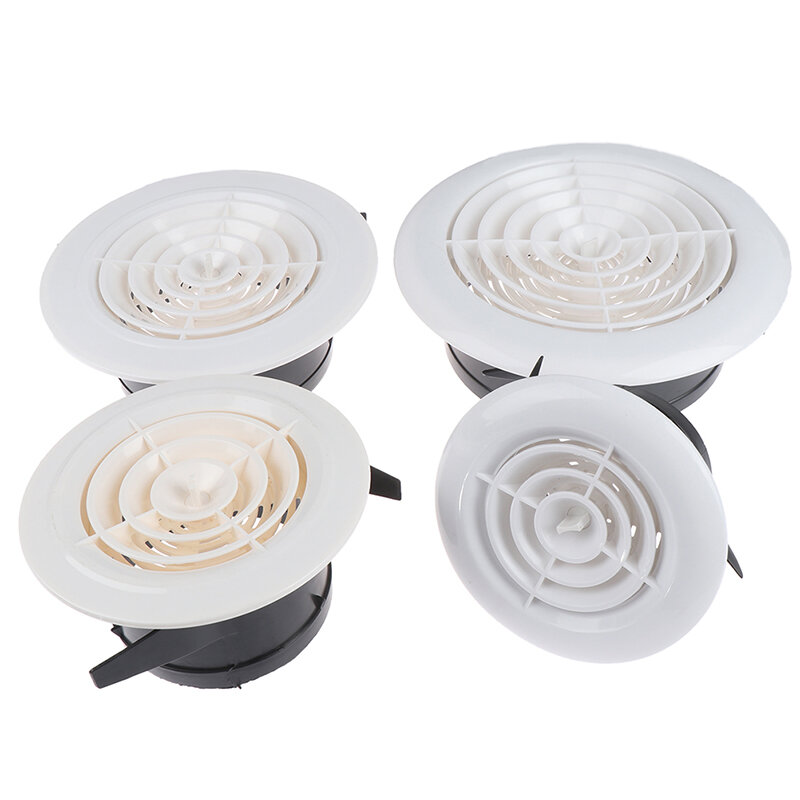 3 ~ 8 ''Adjustable Ventilazione Griglie Griglia Air Vent Rotonda Feritoia Griglia di Copertura