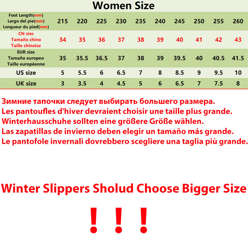 Winter Thuis Slippers Vrouwen Paar Zachte Indoor Slippers Mode Plaid Zapatillas Mujer Warm Pluche Dames Schoenen