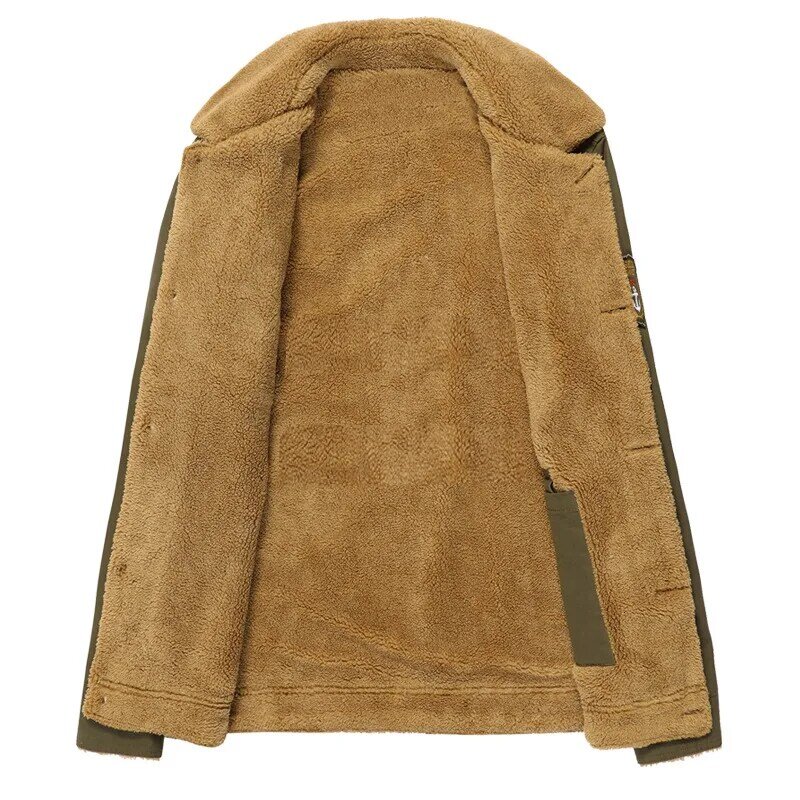 Zimowa kurtka puchowa męska kurtka pogrubiająca kurtka podszyta bawełną męskie ubrania wyściełane bawełną koduje luźny płaszcz miejski