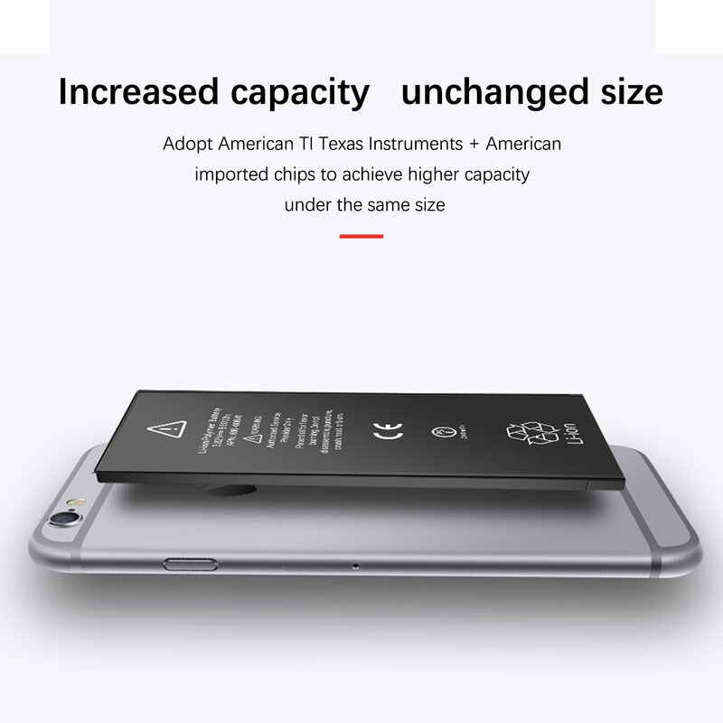 Batería de alta capacidad para teléfono móvil Apple iPhone, nova, celo oem, para modelos 5 5S 5C SE 6 6S 7 8 Plus X XR XS Max